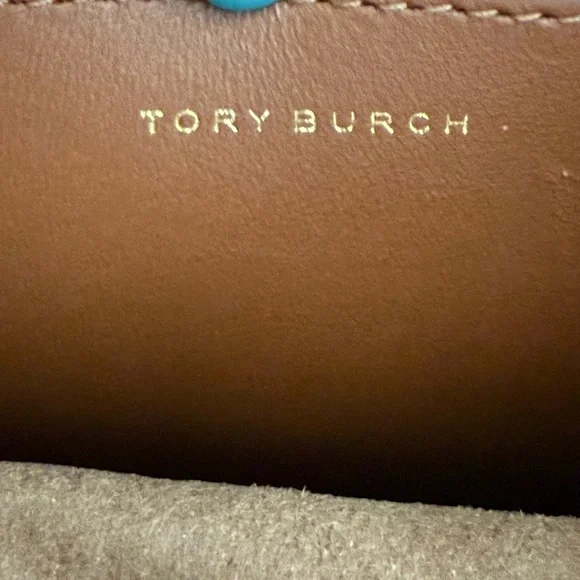 Tory Burch T Monogram Grommet Mini Crescent Crossbody Bag - Picture 10 of 13